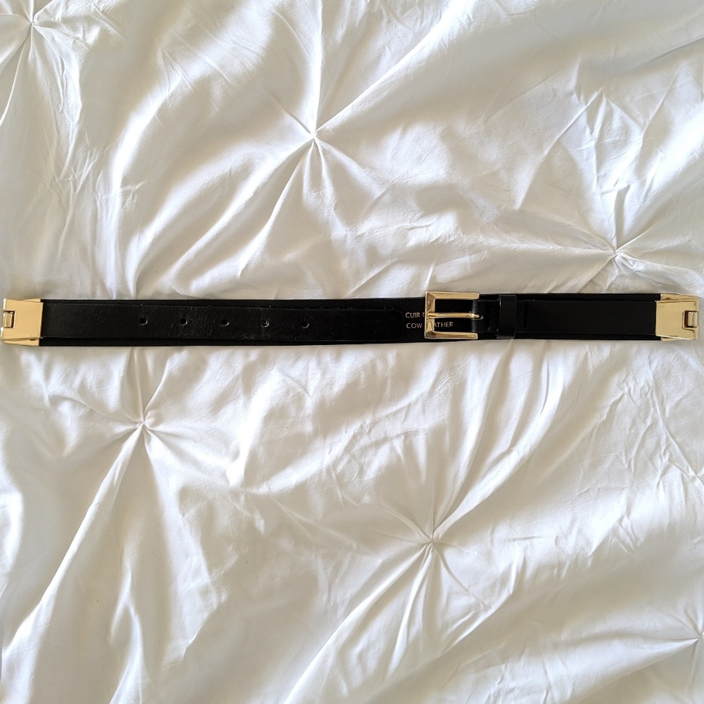 Sandro Cow Leather Waist Belt